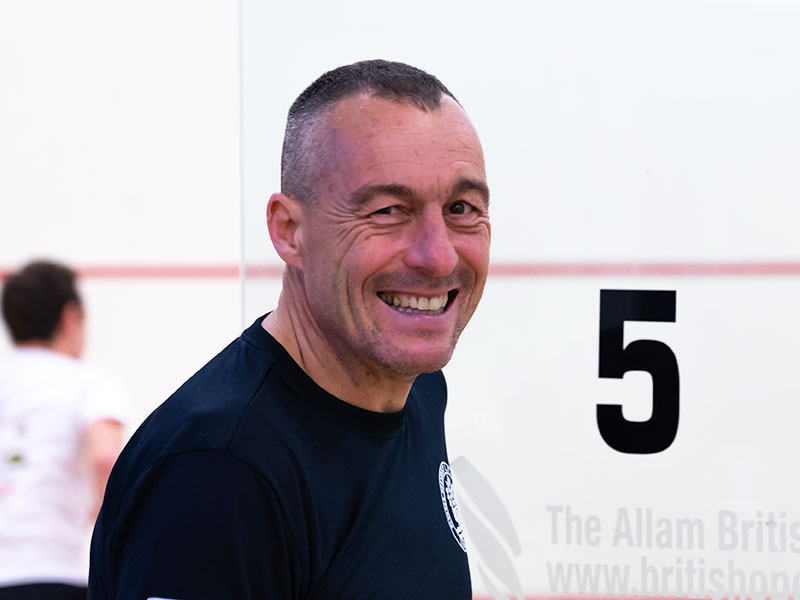 Paul Carter - Squash Coach