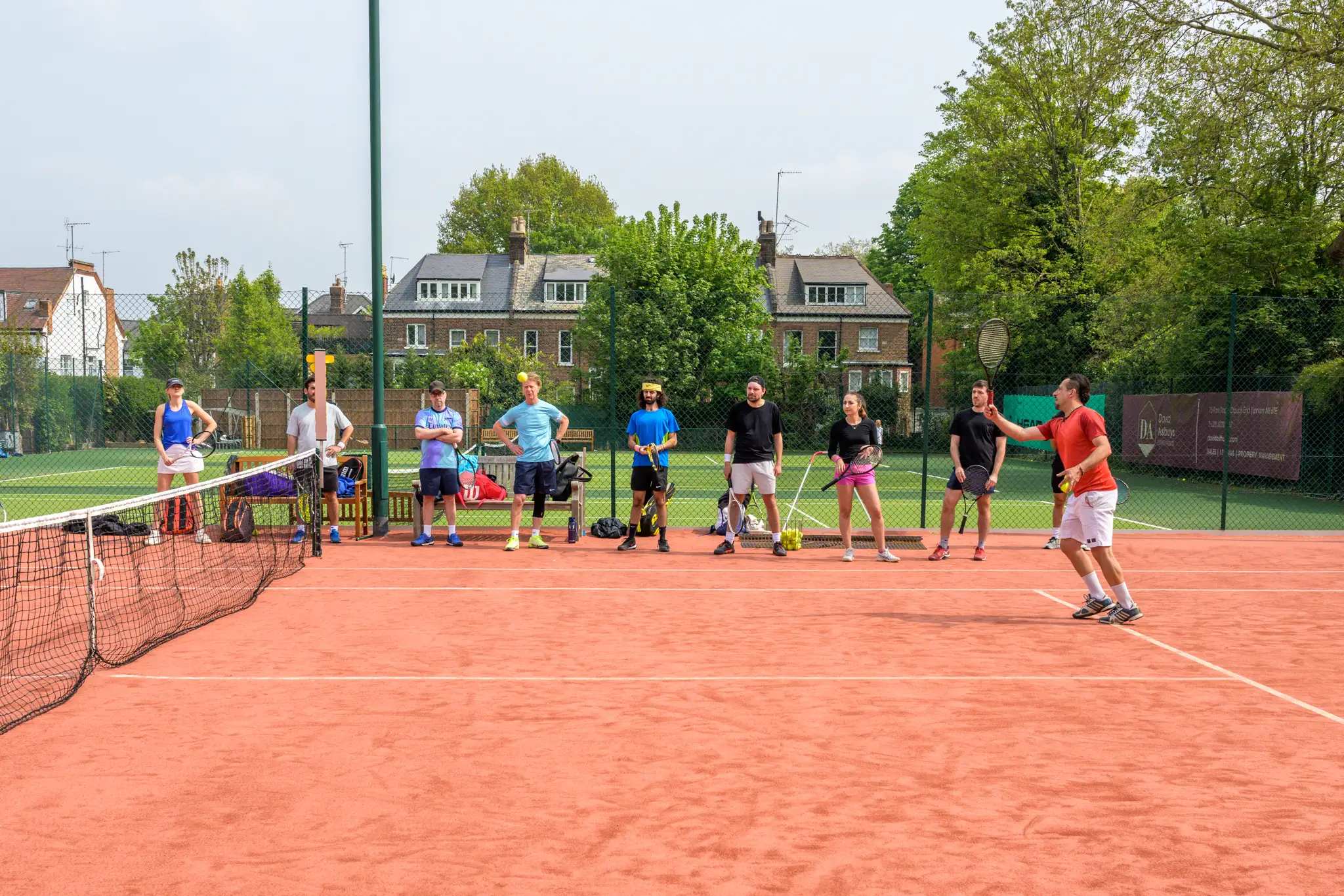 Adult tennis coaching hero 2