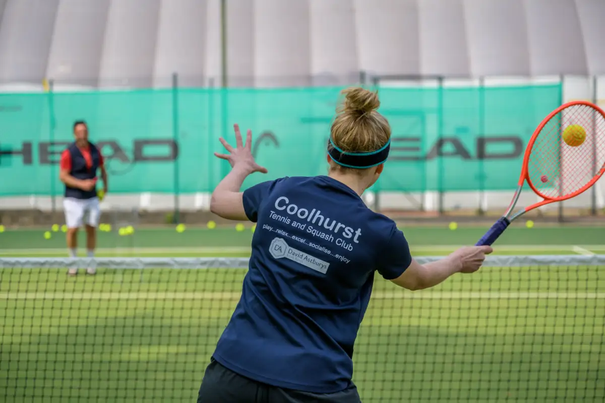Tennis coaching at Coolhurst Tennis and Squash Club